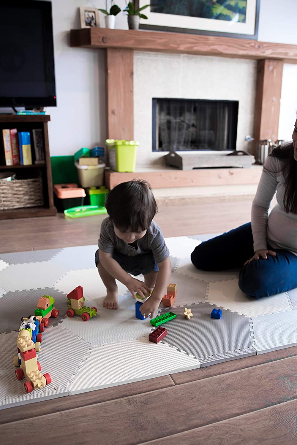 Printable Play Mat for LEGO and Small Play Sets